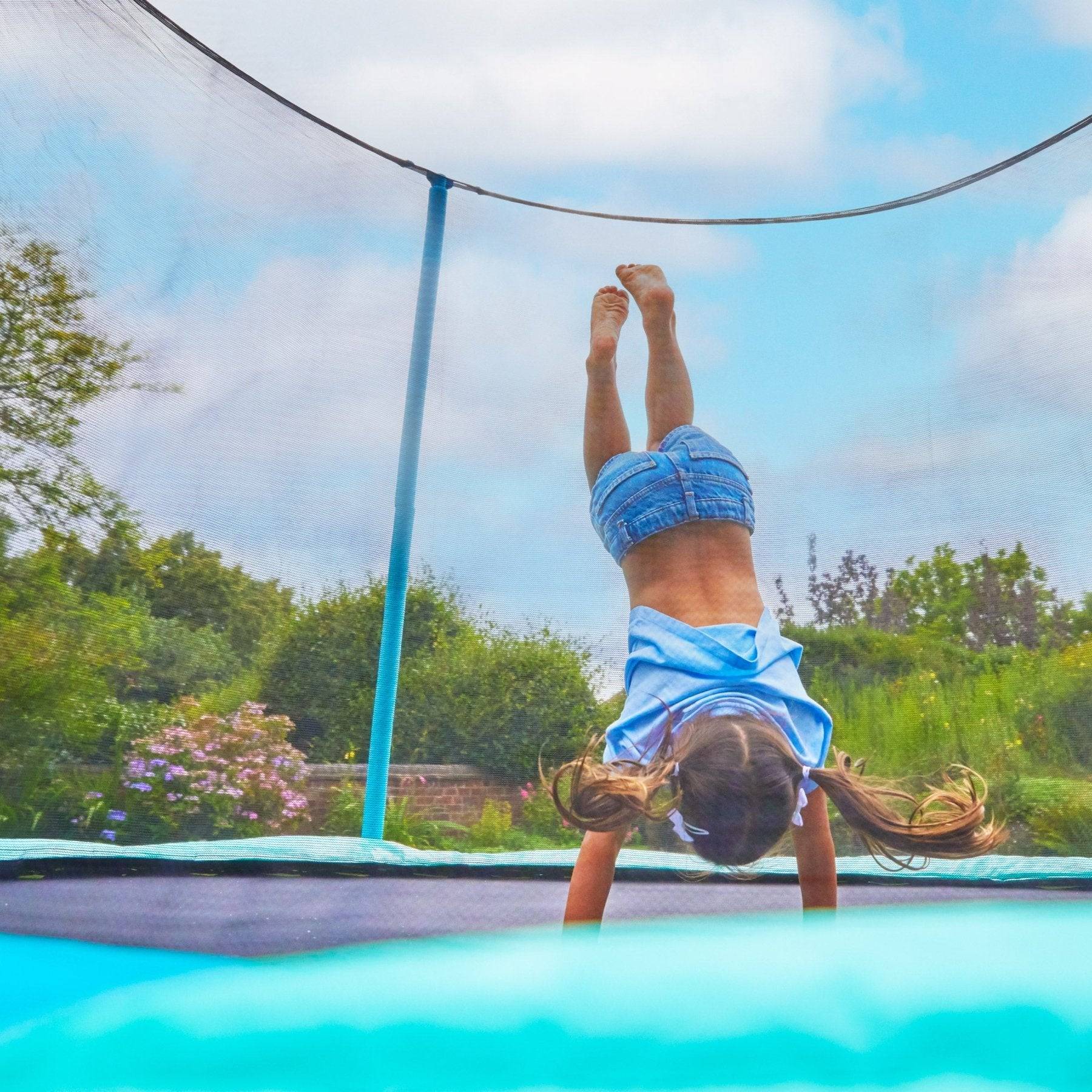 Tp Toys - Trampoline rond D305 cm avec ouverture igloo - Imagen 8