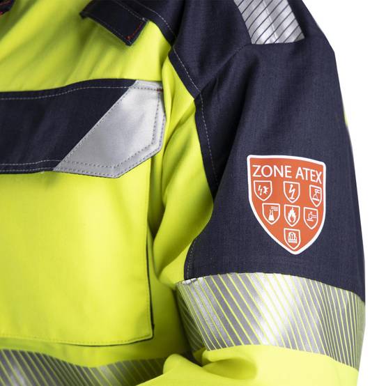 Combinaison ATEX haute visibilité Risk Authentic SILICIUM - LMA - 4150-XL - Image 4