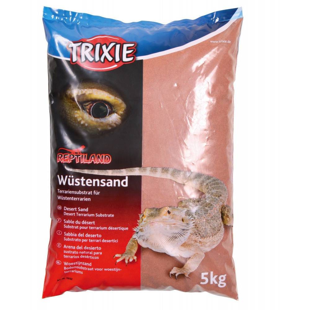 Trixie - Trixie - Sable du désert, substrat d'origine africaine sachet de 5 kg reptiles. - Imagen 1