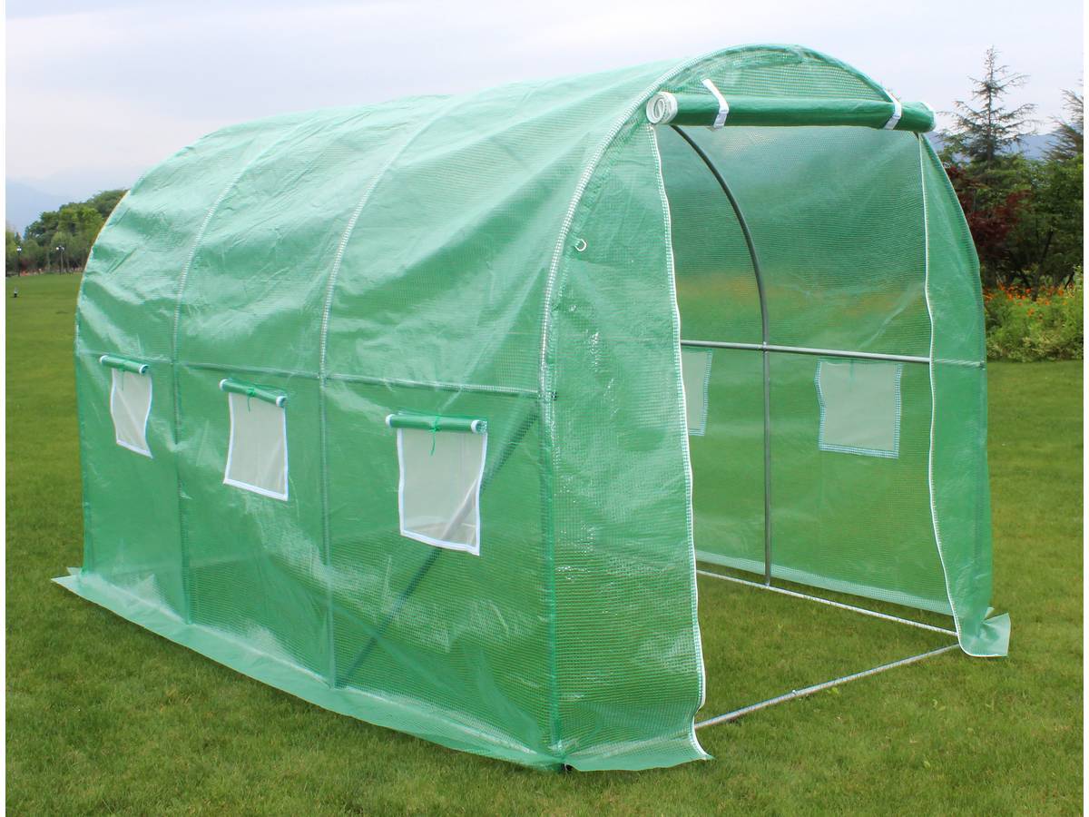 Serre Tunnel De Jardin Althea - 6m² - 3 X 2 X 2 M -habitat Et Jardin - Imagen 2