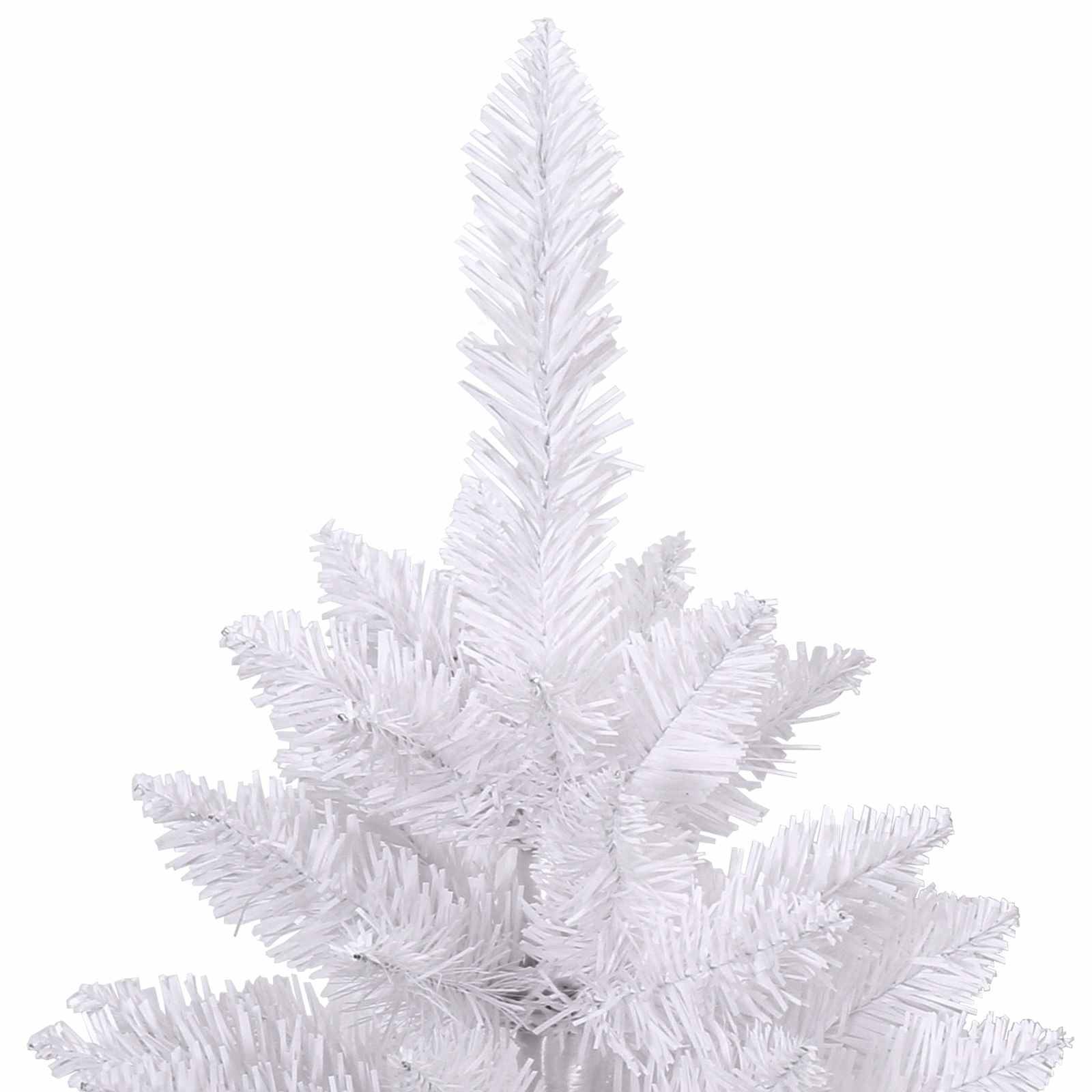 Sapin de Noël | Arbre de Noël Artificiel à Branches Articulées Blanc 240 cm Maison Chic - Image 8