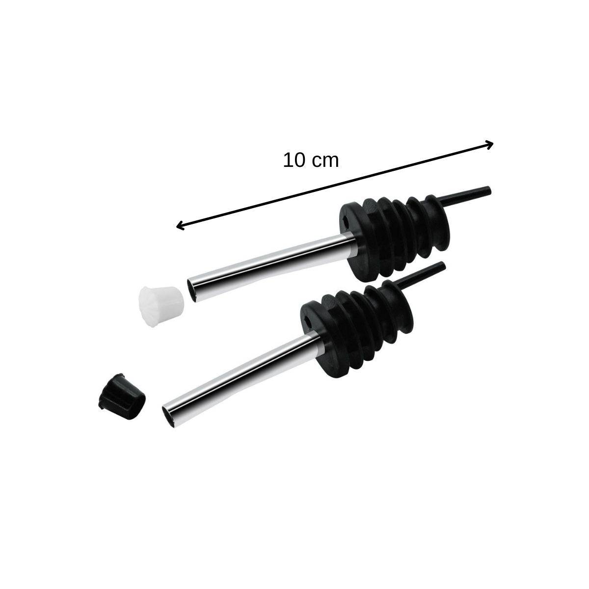 Lot de 2 becs verseurs pour bouteille Fackelmann - Image 3