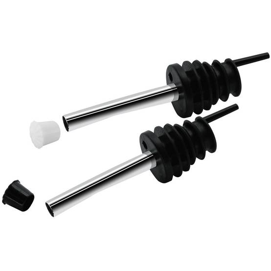 Lot de 2 becs verseurs pour bouteille Fackelmann - Image 1