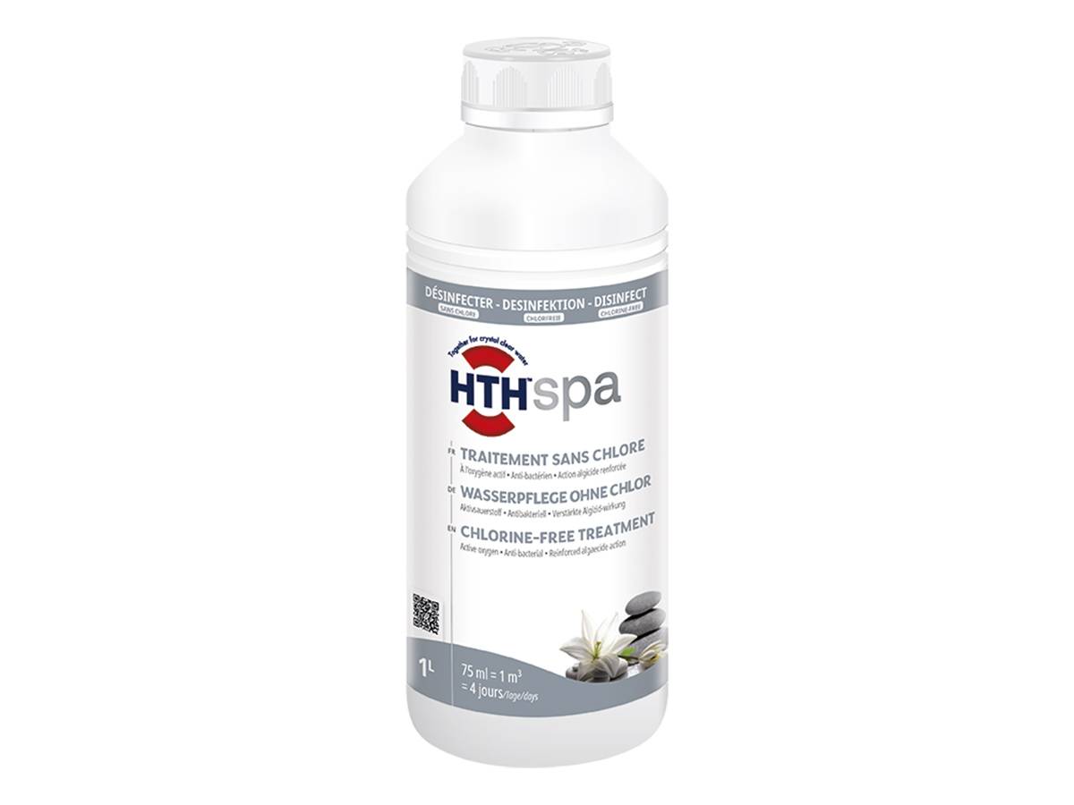 Hth - Traitement liquide sans chlore 2 en 1 pour spa 1 L - HTH