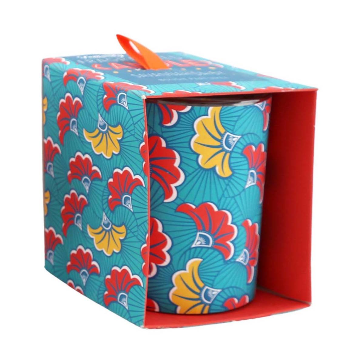 Sil - Bougie parfumée Votives 8 x 10 cm Batik Fleurs