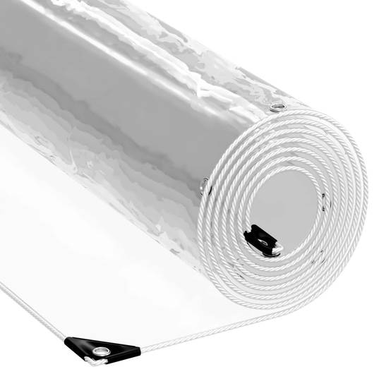ComfortXL - Bâche protection plantes transparente PVC jardin imperméable 1x12m - ComfortXL Outdoor Living - Image 2