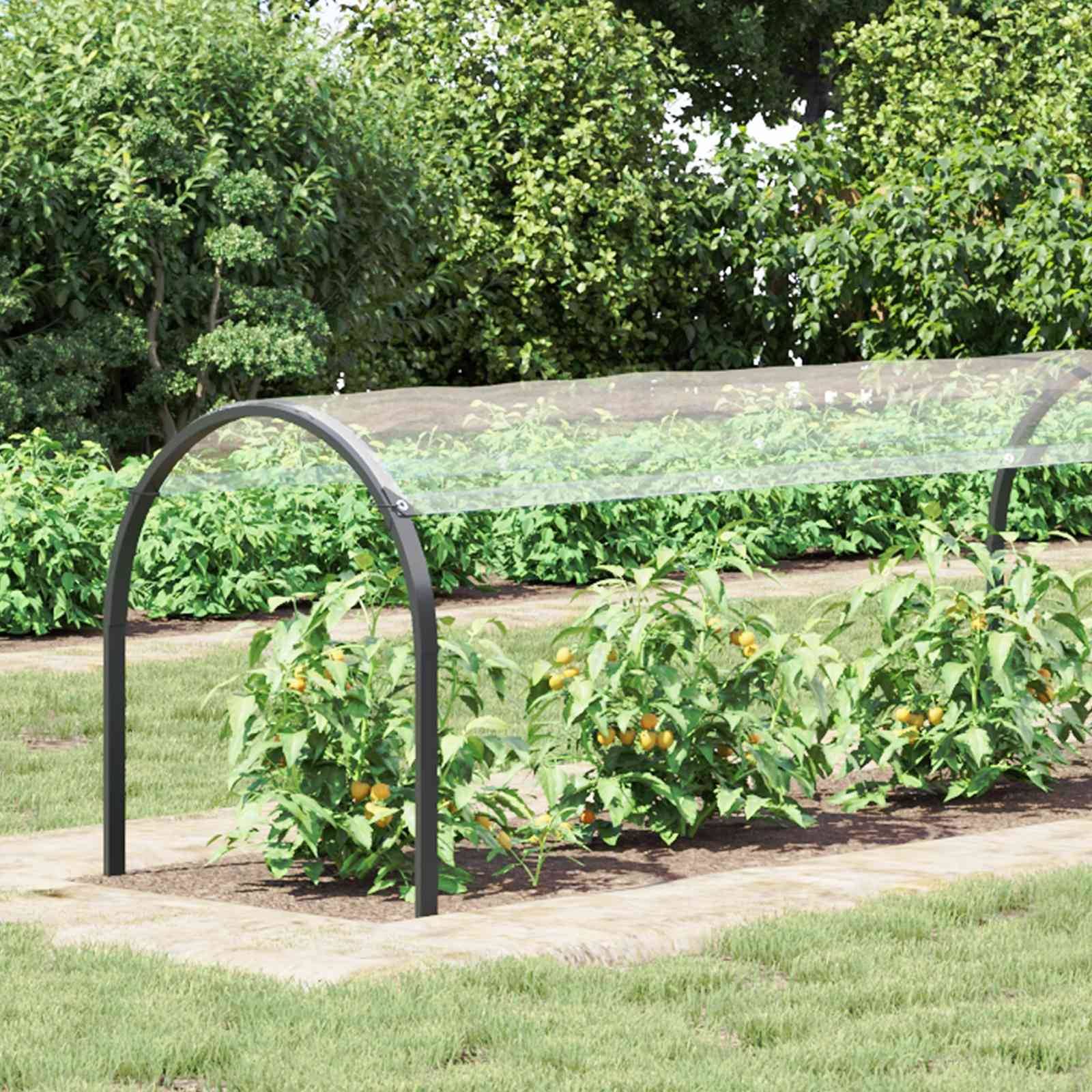 ComfortXL - Bâche protection plantes transparente PVC jardin imperméable 1x12m - ComfortXL Outdoor Living - Image 3