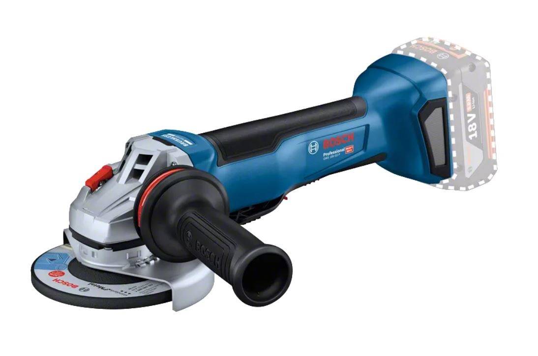 Bosch Professional - Meuleuse 125mm 18V GWS 18V-10 P Professional (sans batterie ni chargeur) + coffret L-BOXX - BOSCH - 06019J4102 - Imagen 2