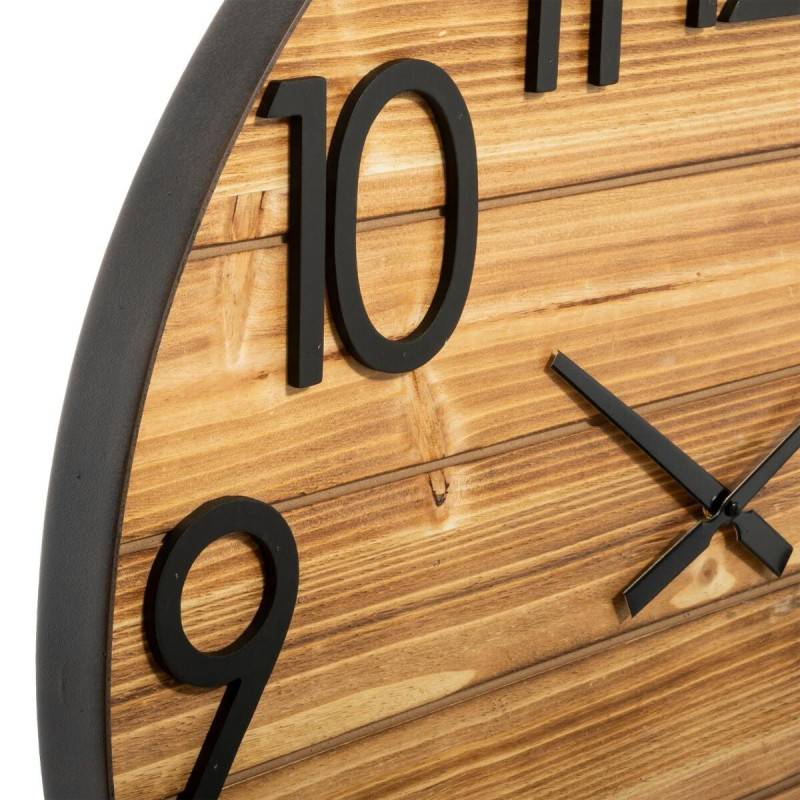 Horloge Abby en métal et bois D70 Atmosphera - Imagen 3