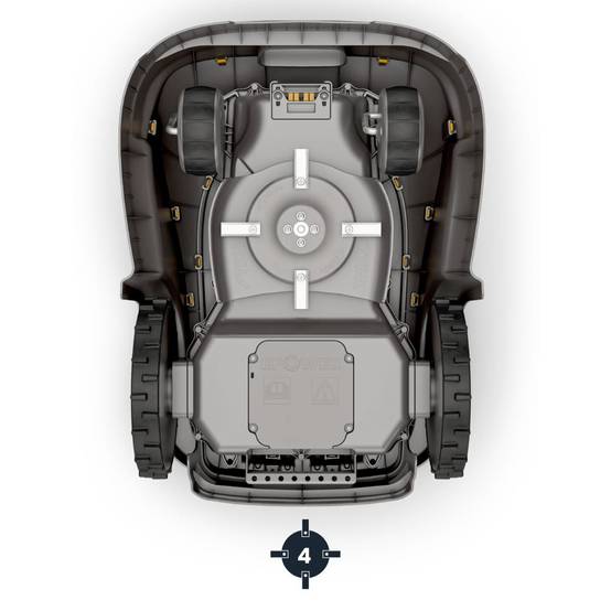 Stiga - Robot tondeuse A1500, max. 2500m², navigation GPS-RTK & 4G - STIGA - Image 3