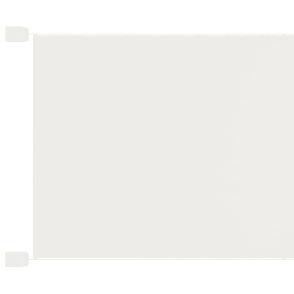 Helloshop26 - Auvent vertical 250x420 cm tissu oxford blanc - Imagen 1