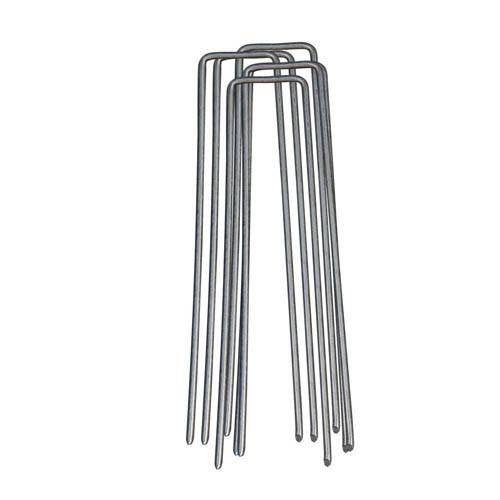 Ribimex - Lot de 10 agrafes pour toile de paillage 17 cm - Imagen 1