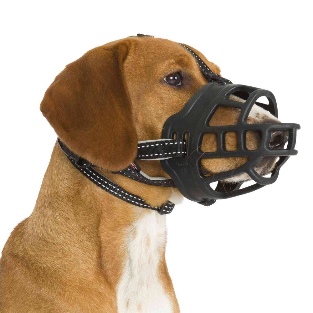 Trixie - Trixie - Muselière Muzzle Flex, en silicone Taille: S pour chien type Jack Russell Terrier. - Imagen 4
