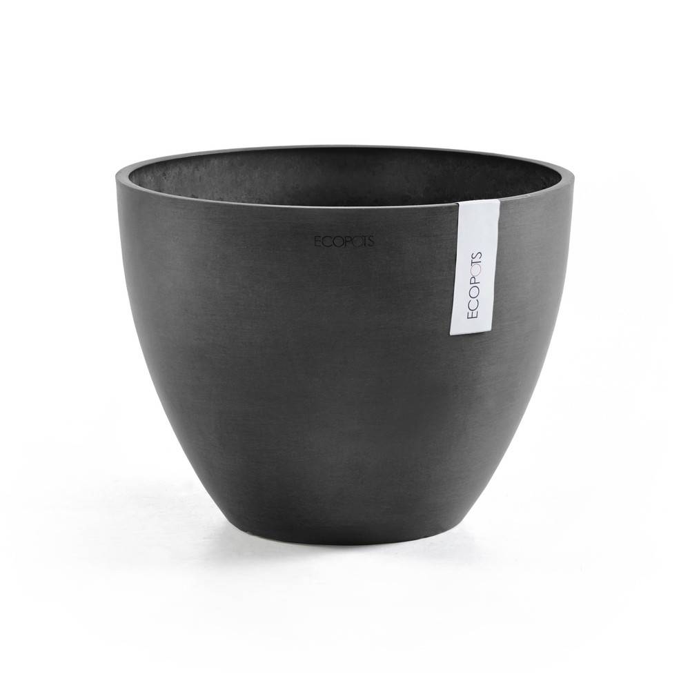 Ecopots - Pot Rond Antwerp 50 New Gris Foncé - Ø 50 x H. 37,5 cm - 52 L ECOPOTS - Imagen 4