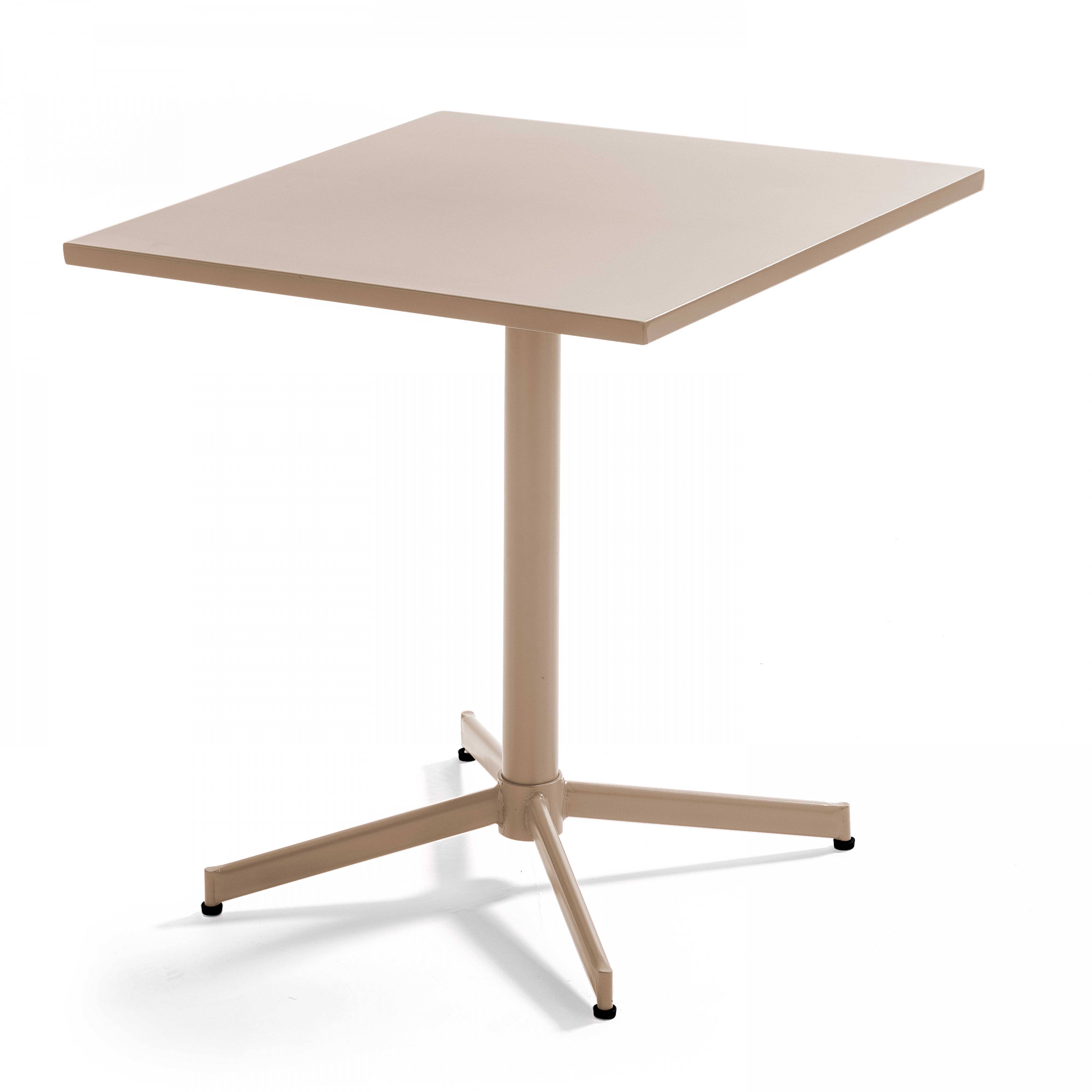 Oviala - Ensemble table inclinable de jardin et 2 chaises taupe Palavas - Oviala - Imagen 2