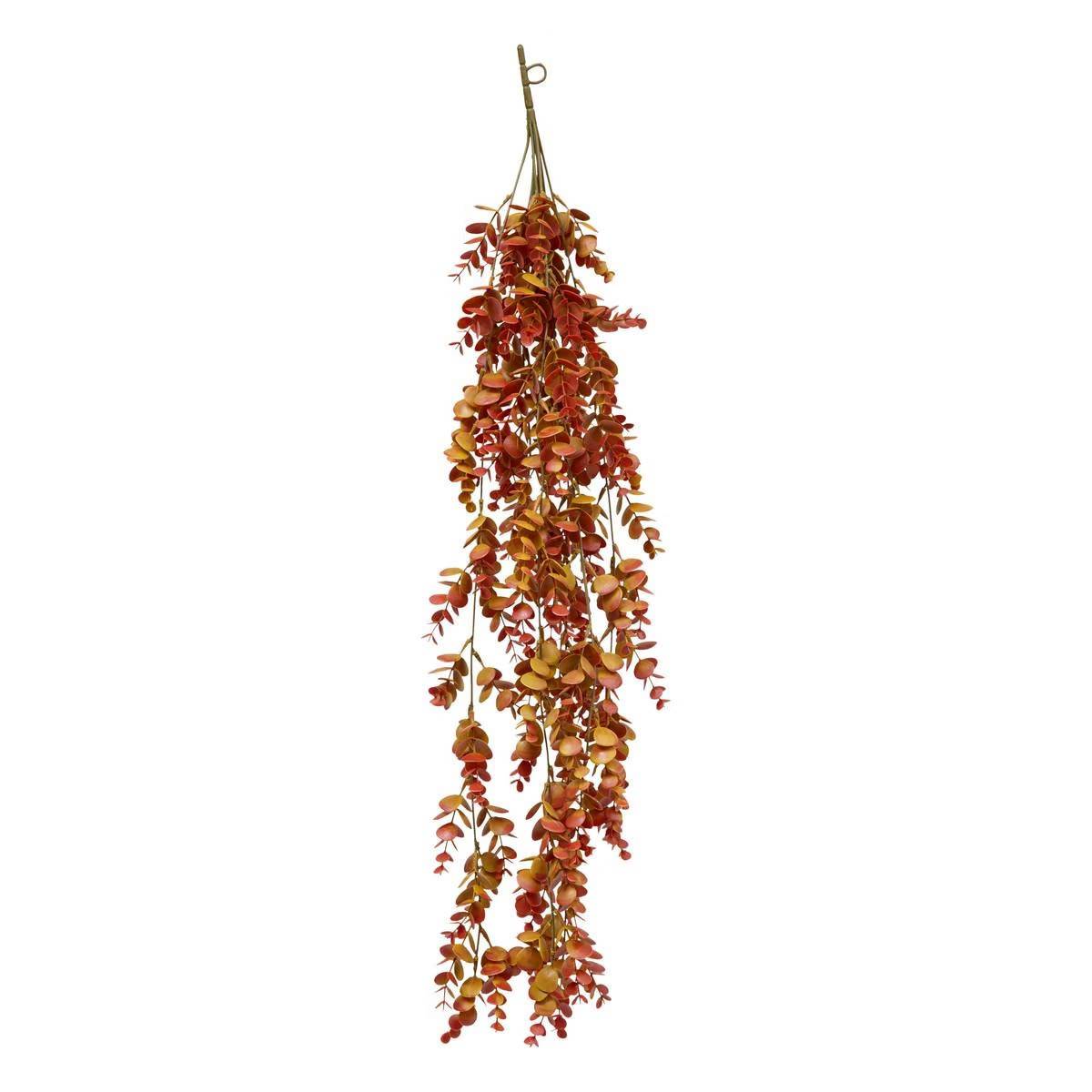 Eucalyptus Artificiel Tombant "James" 80cm Orange - Image 1
