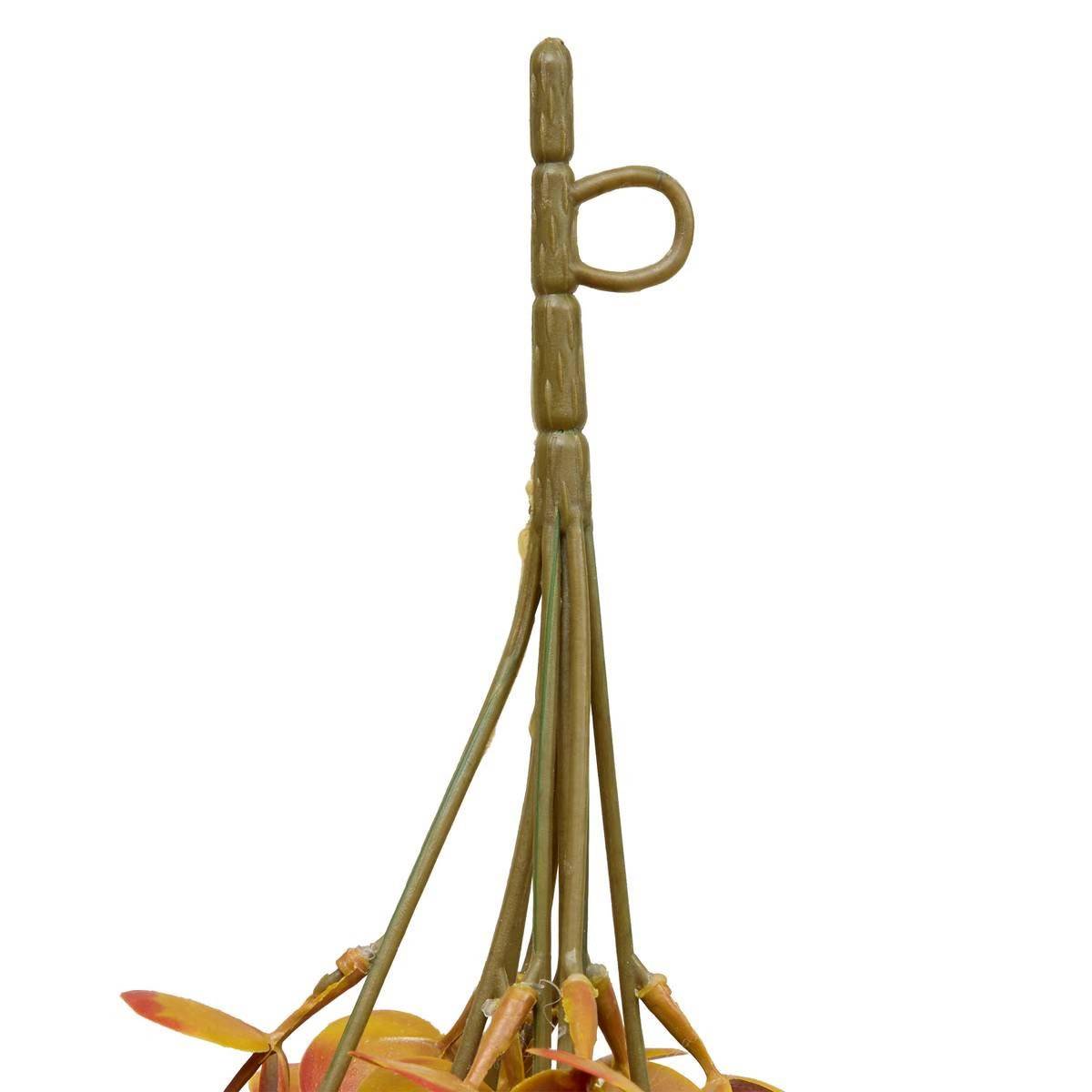 Eucalyptus Artificiel Tombant "James" 80cm Orange - Image 3