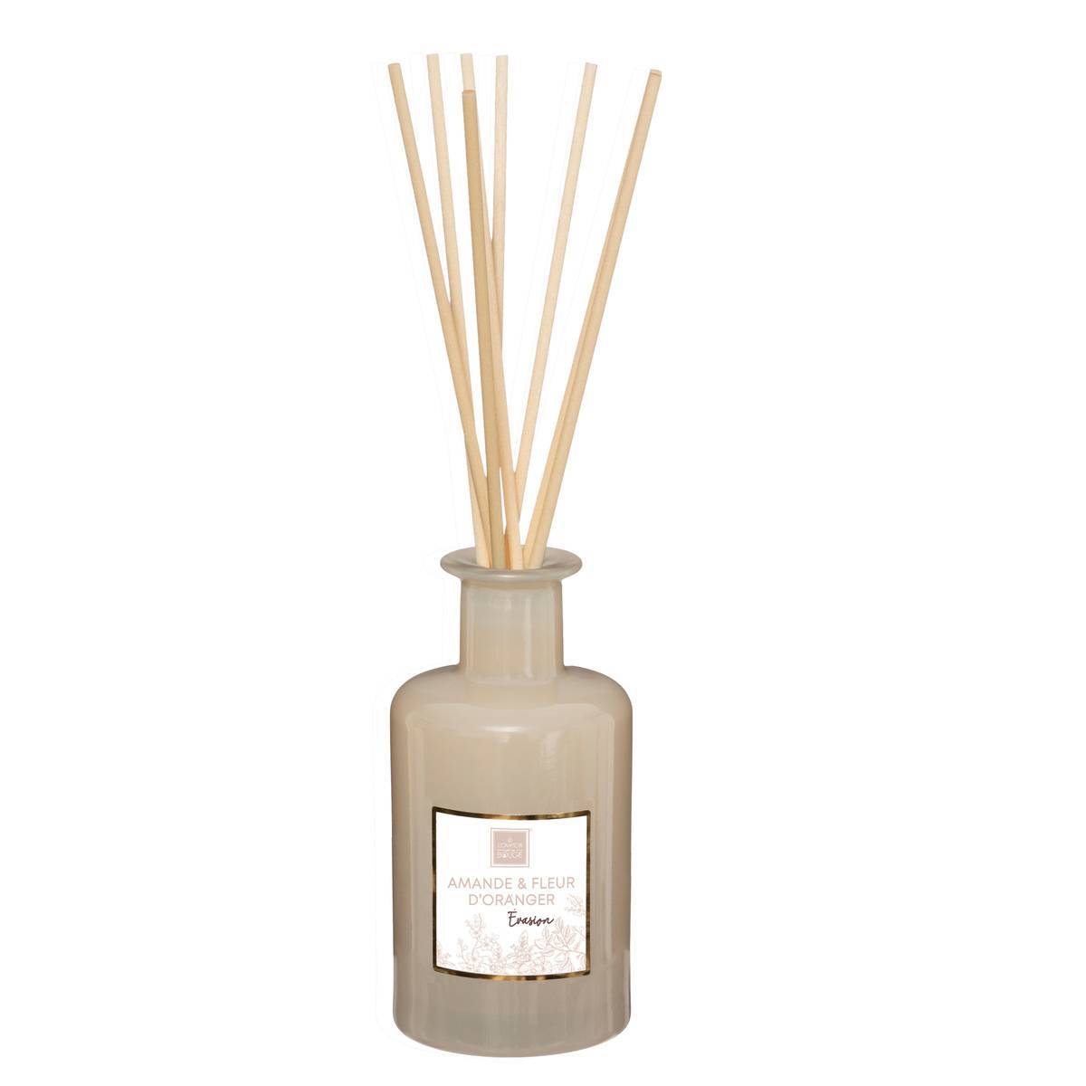Atmosphera - Diffuseur de parfum Maël 200ml verre fleur d'oranger - Atmosphera Créateur d'intérieur - Image 1