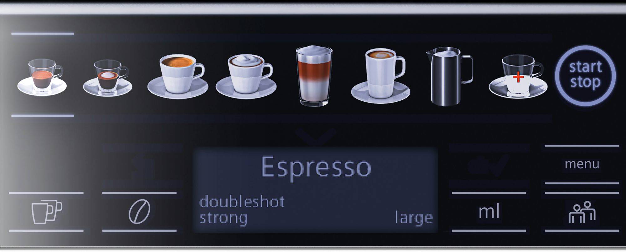 Robot café 19 bars gris/noir TE655203RW Siemens - Image 4