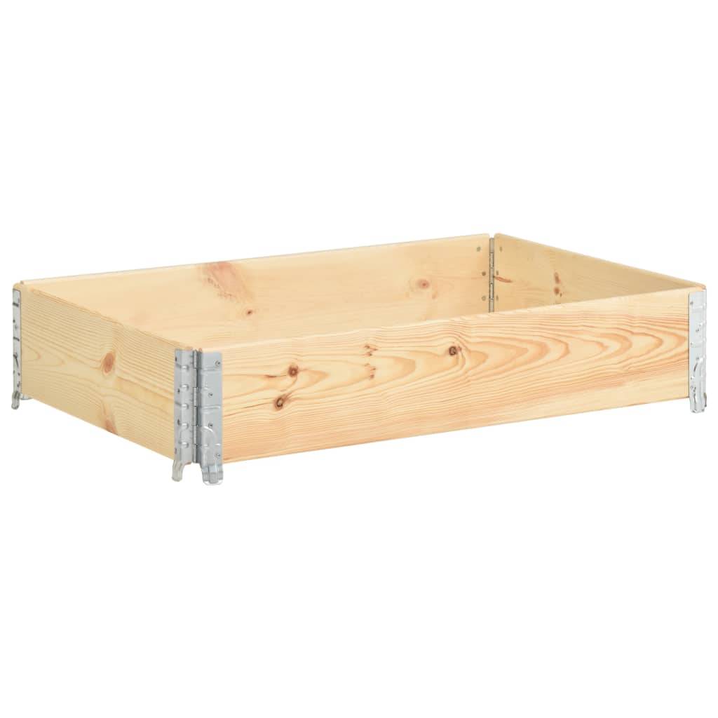 Helloshop26 - Jardinière surélevée 50 x 100 cm bois de pin solide - Imagen 1