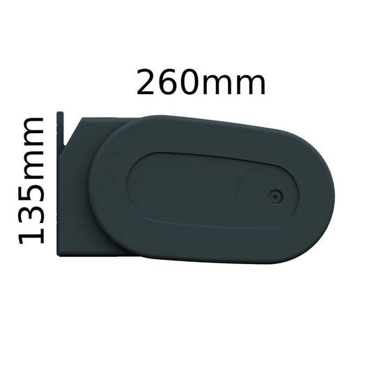 Intersun - Store banne coffre HEVOA 5,00x3,50 M (Motorisé Secours à Télécommande - Gris Anthracite - Taupe) - INTERSUN - Imagen 4