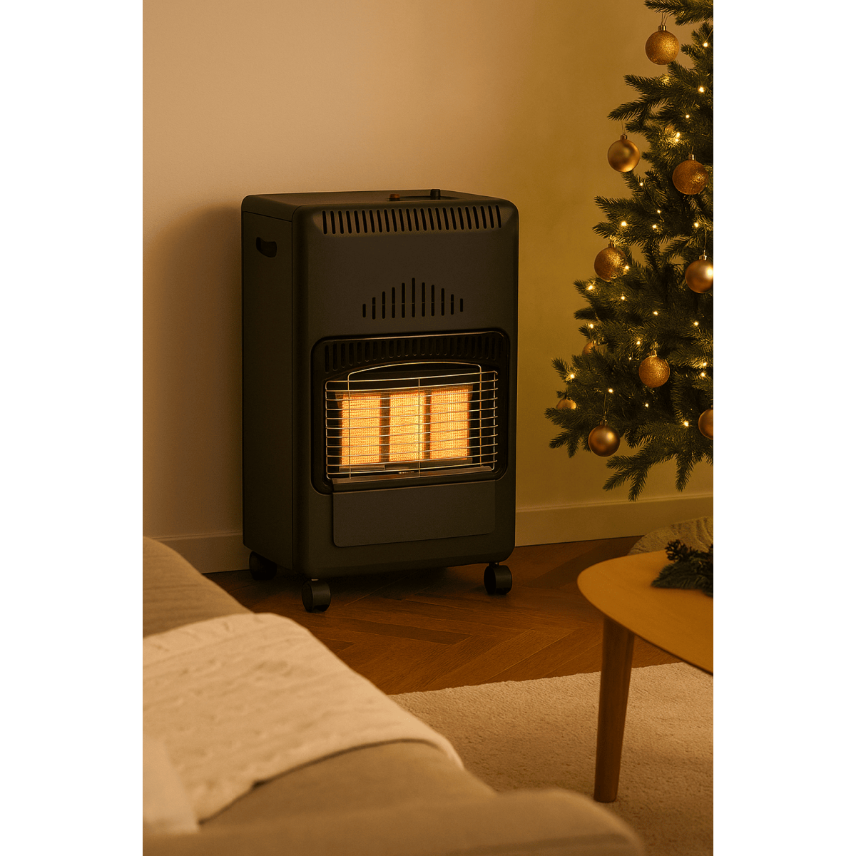 Chauffage à gaz 4200W pliable - 3 puissances de chauffe - Jusqu'à 40m2- Poele à gaz Mobile - Brûleur céramique Infrarouge - Imagen 10