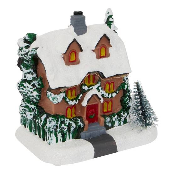 Feeric Christmas - Village de Noël lumineux petite maison 3 LED à piles 3 modèles assortis - Feeric Lights & Christmas - Image 1