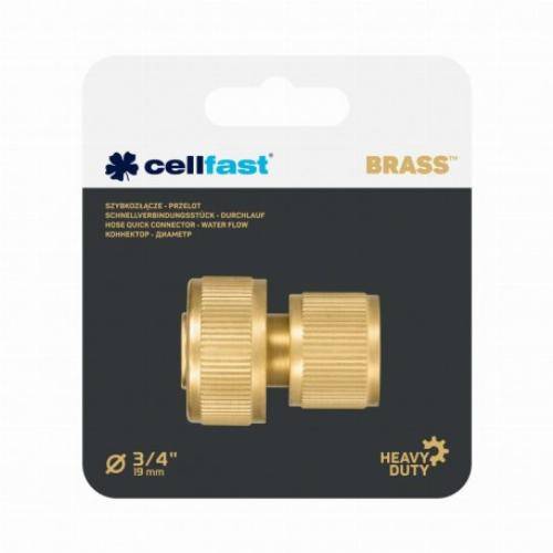 Raccord rapide laiton BRASS  19 mm - Imagen 1