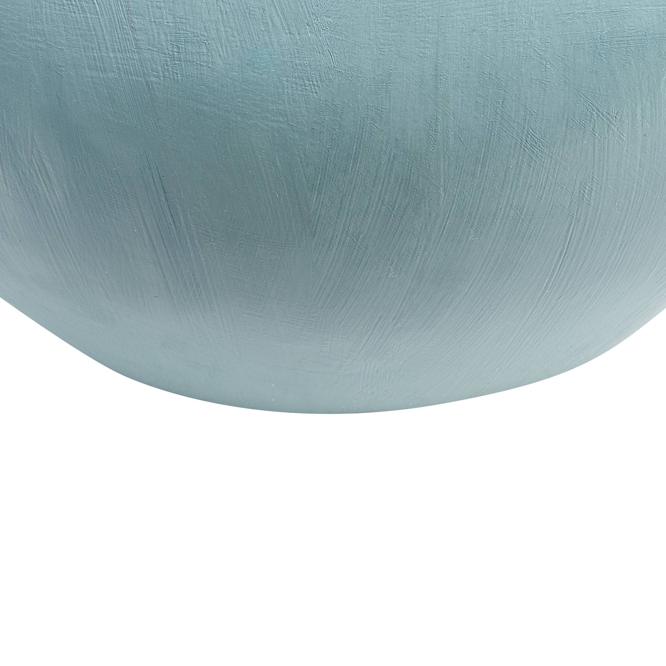 Beliani - Vase décoratif Terre cuite Bleu SILAU - 33x33x43- Beliani - Image 6