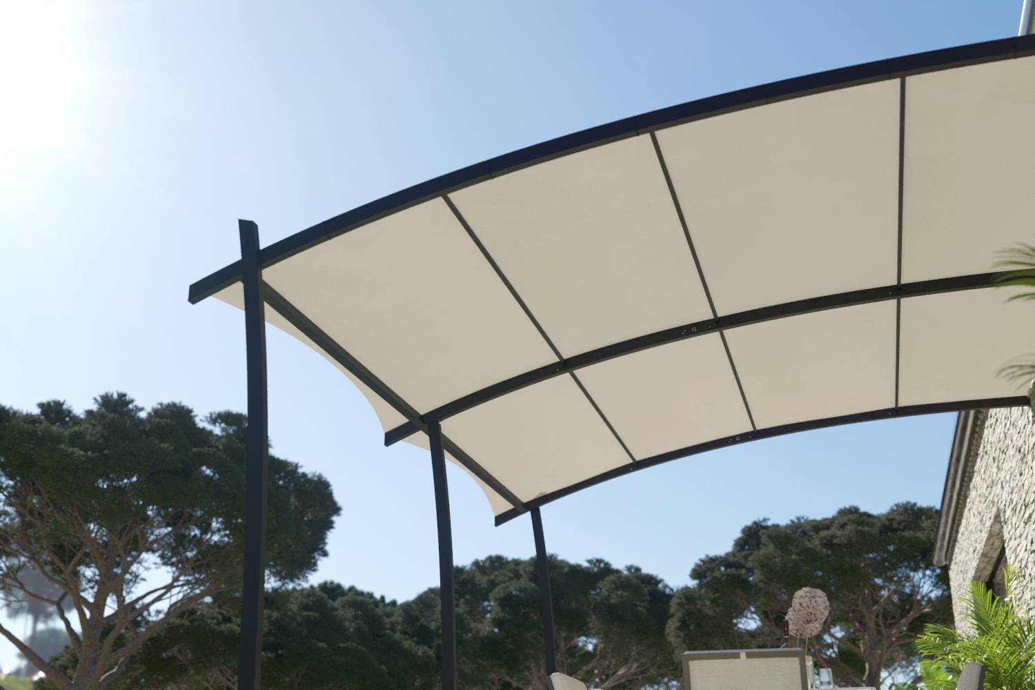Couleurs du monde - Toile pour Pergola Kyoto  - Couleurs du Monde