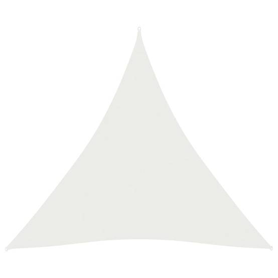 Helloshop26 - Voile d'ombrage 160 g/m² blanc 5 x 7 x 7 m PEHD - Imagen 1