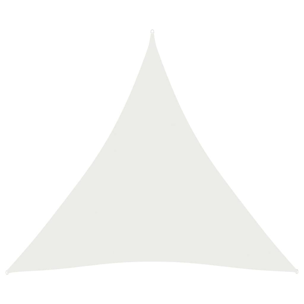 Helloshop26 - Voile d'ombrage 160 g/m² blanc 5 x 7 x 7 m PEHD - Imagen 1