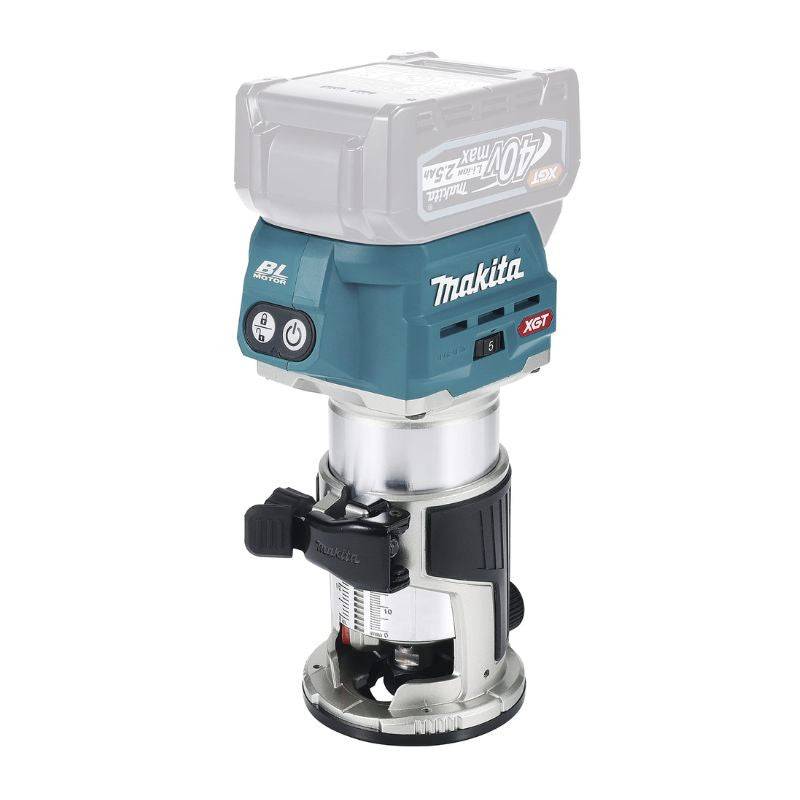 Makita - Affleureuse 40V max 35 mm XGT MAKITA RT001GZ10 (vendu sans batterie) Makita - Imagen 2