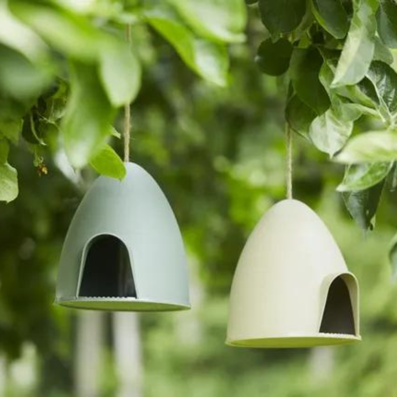 Point Virgule - Mangeoire pour oiseau sauvage beige - Point Virgule - Image 2