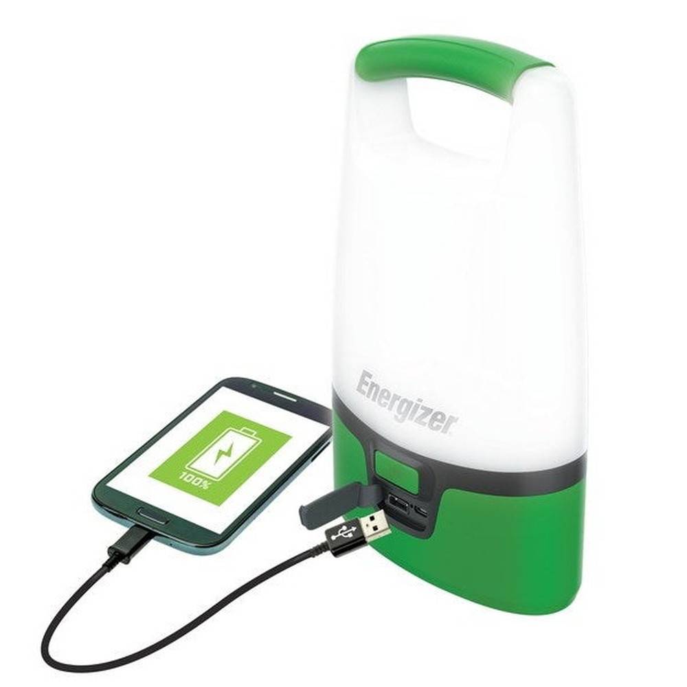 Energizer - Lanterne Rechargeable USB Vert avec fonction Power Bank ENERGIZER - Imagen 1