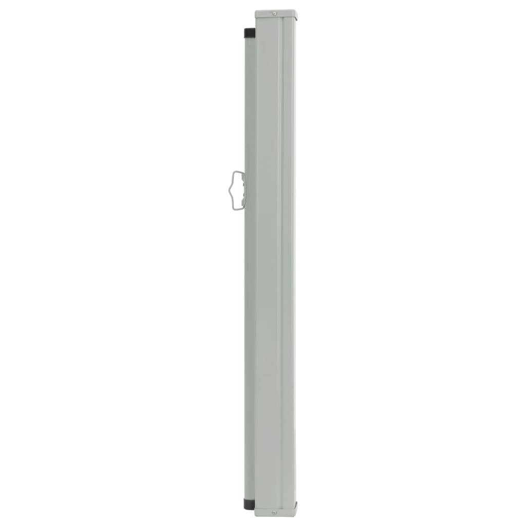 Helloshop26 - Auvent paravent store brise-vue latéral rétractable de patio jardin terrasse balcon protection visuelle écran 100 x 500 cm marron - Imagen 2