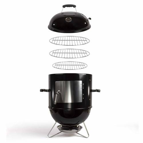 Livoo - Fumoir en acier avec fonction barbecue - Imagen 6