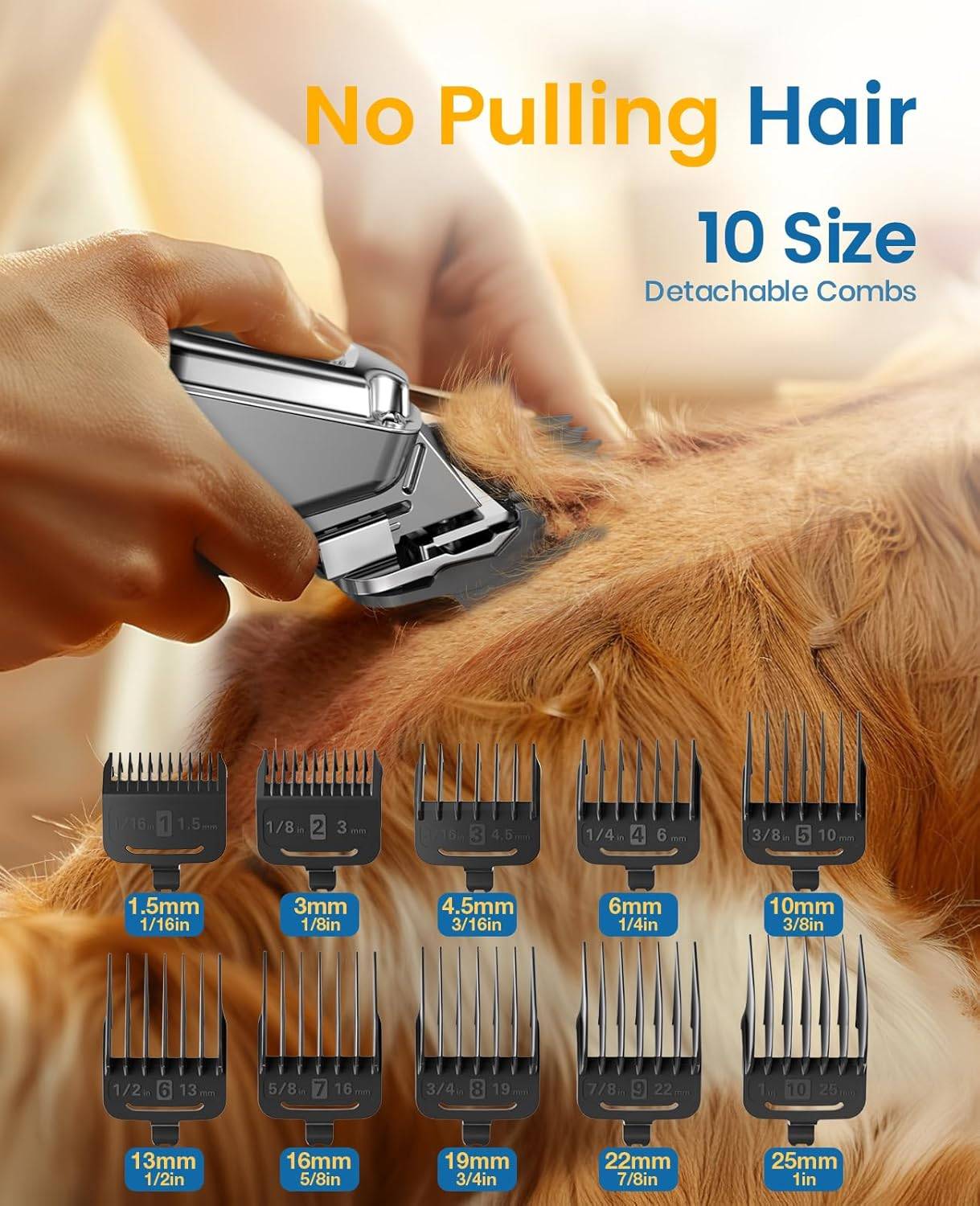 DtopbuyAge - Tondeuses pour chiens - IPX7 étanche, professionnelles, robustes DtopbuyAge - Image 4