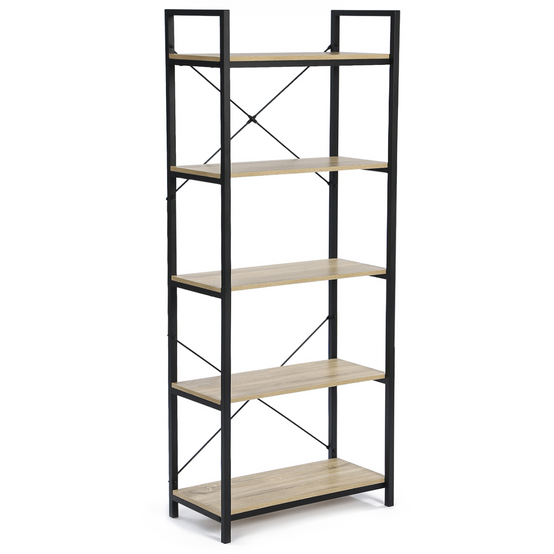 Etagère 5 niveaux DETROIT design industriel 170 cm - Image 2