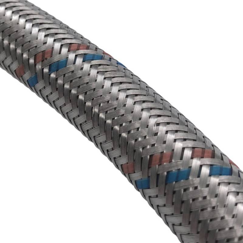 Flexible coudé Ø24mm raccordement Mâle droit 1'' - Femelle coudé 1'' Longueur 60cm - Image 2