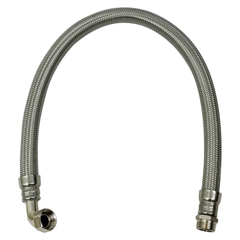 Flexible coudé Ø24mm raccordement Mâle droit 1'' - Femelle coudé 1'' Longueur 60cm - Image 4