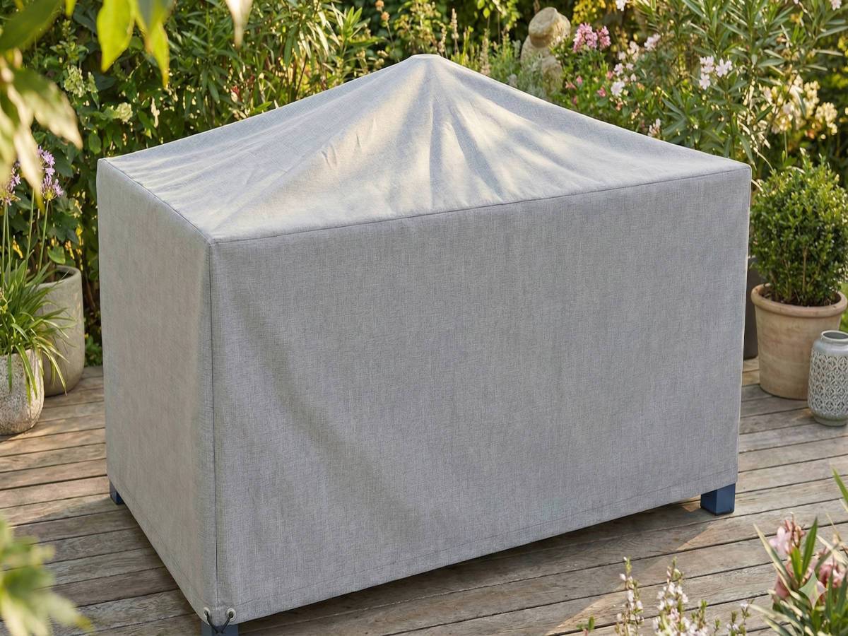 Housse de protection Cover Garden pour table de jardin rectangulaire 8-10 personnes - 260 x 100 x 50 cm - Jardiline - Image 2