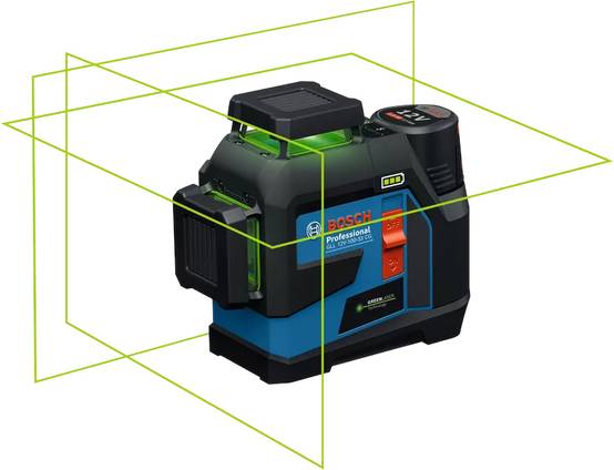 Bosch - Laser lignes 12V GLL 12V-100-33 CG Professional + 1 batterie 2 Ah + chargeur rapide + coffret L-BOXX - BOSCH - 0601065401 - Image 2