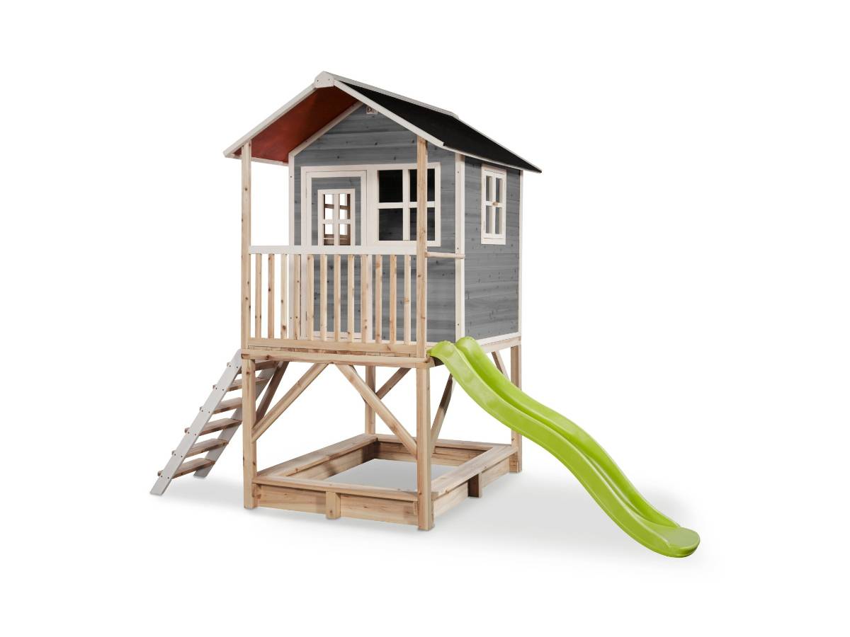 Exit Toys - Maisonnette en bois pour enfants Loft 500 Gris - Exit Toys - Imagen 1