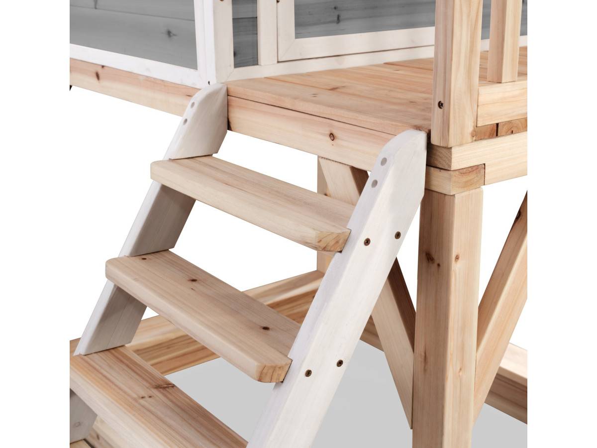 Exit Toys - Maisonnette en bois pour enfants Loft 500 Gris - Exit Toys - Imagen 5