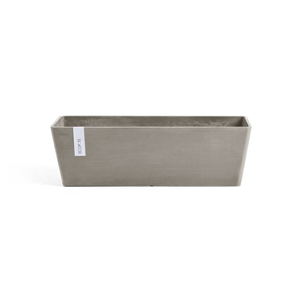 Ecopots - Pot Rectangulaire Bruges 65 New Taupe - 65 x 17 x H. 17 cm - 13,5 L ECOPOTS - Imagen 3