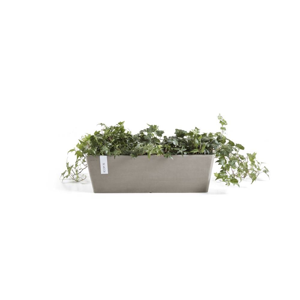 Ecopots - Pot Rectangulaire Bruges 65 New Taupe - 65 x 17 x H. 17 cm - 13,5 L ECOPOTS - Imagen 2
