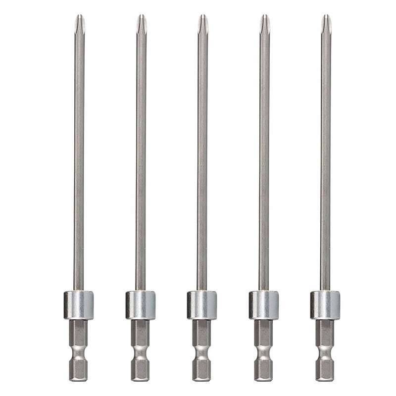 Makita - Lot de 5 embouts PHILLIPS 2 MAKITA 199155-7 pour pour Visseuse à placo MAKITA DFS452 , MAKITA FS6300 Makita