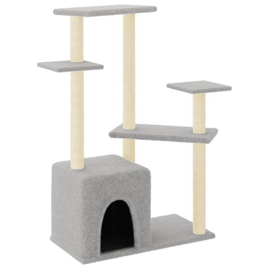 Arbre à chat Eirisse Naturel 91 X 53,5 X 107,5 cm - P87210N - Image 2