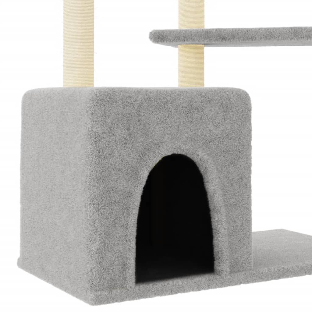 Arbre à chat Eirisse Naturel 91 X 53,5 X 107,5 cm - P87210N - Image 6